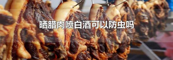 晒腊肉喷白酒可以防虫吗
