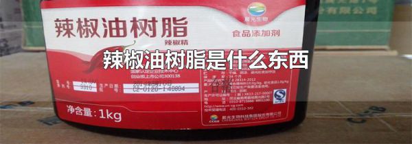 辣椒油树脂是什么东西