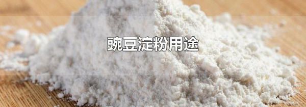 豌豆淀粉用途