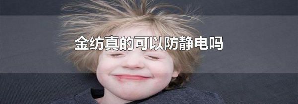 金纺真的可以防静电吗