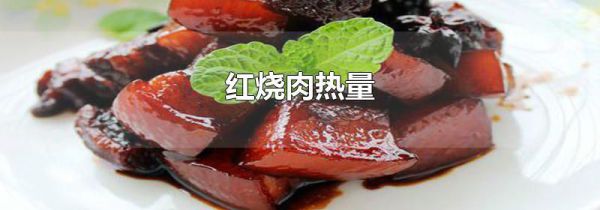 红烧肉热量