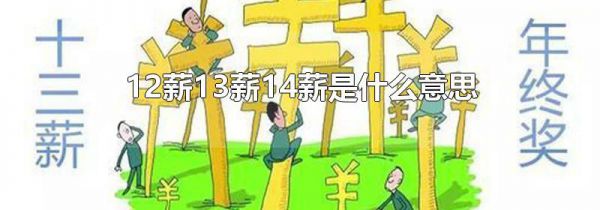 12薪13薪14薪是什么意思