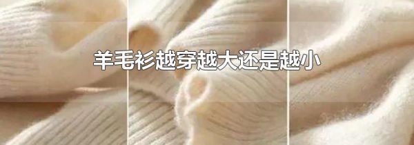 羊毛衫越穿越大还是越小