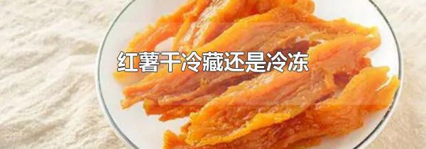 红薯干冷藏还是冷冻