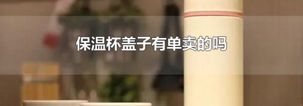 保温杯盖子有单卖的吗