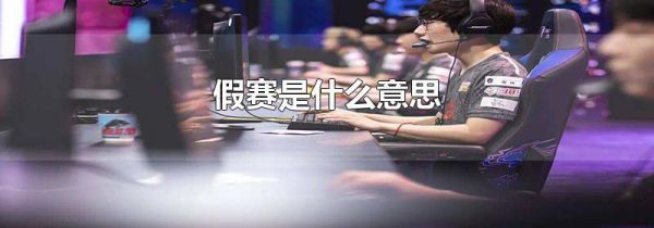 假赛是什么意思