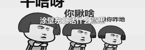 涂壁东北话什么意思