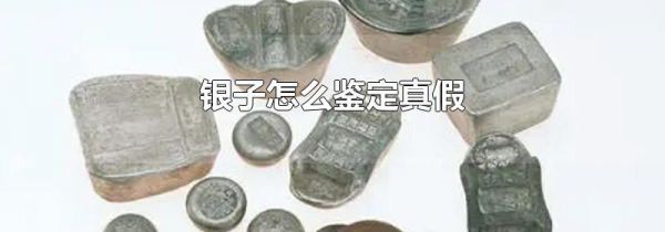 银子怎么鉴定真假