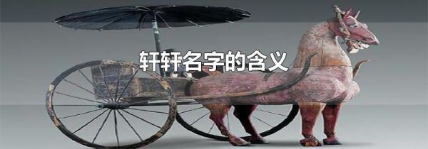 轩轩名字的含义