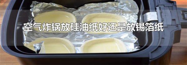 空气炸锅放硅油纸好还是放锡箔纸