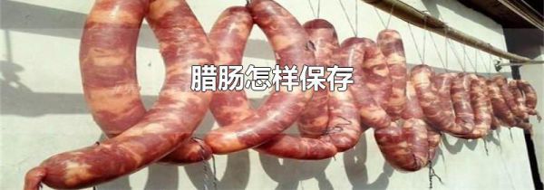 腊肠怎样保存