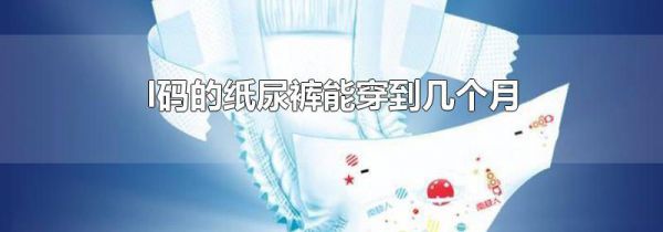 l码的纸尿裤能穿到几个月