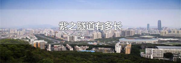 紫之隧道有多长