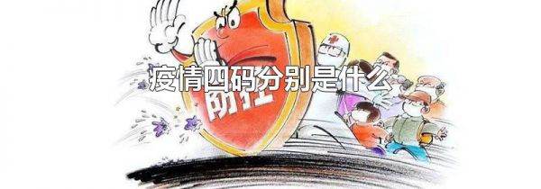 疫情四码分别是什么