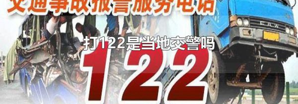 打122是当地交警吗