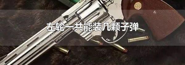 左轮一共能装几颗子弹