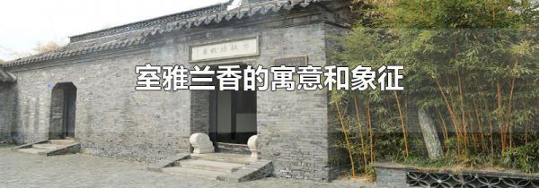 室雅兰香的寓意和象征