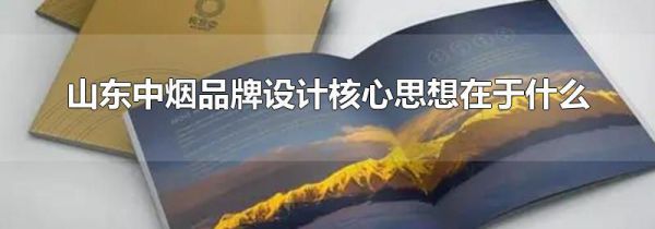 山东中烟品牌设计核心思想在于什么
