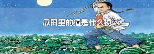 瓜田里的猹是什么梗
