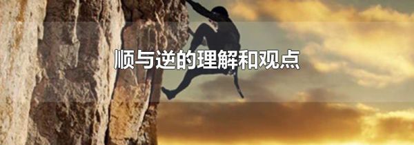 顺与逆的理解和观点