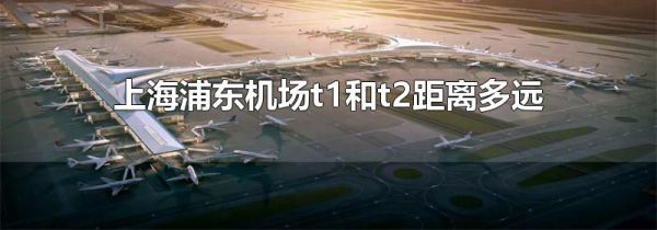 上海浦东机场t1和t2距离多远