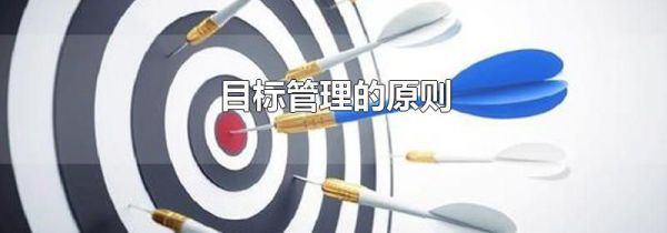 目标管理的原则