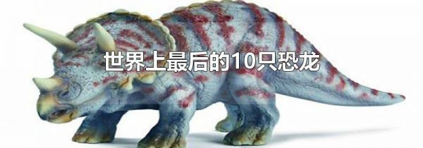 世界上最后的10只恐龙
