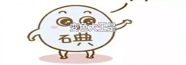 变色大王是
