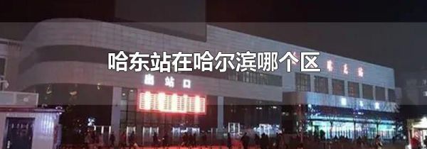哈东站在哈尔滨哪个区