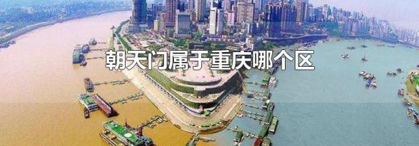 朝天门属于重庆哪个区