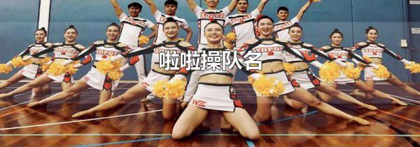 啦啦操队名