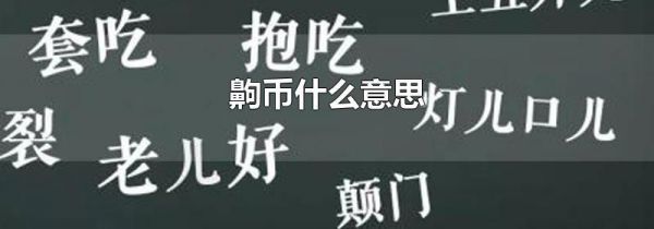 齁币什么意思