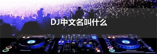 DJ中文名叫什么