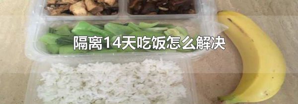 隔离14天吃饭怎么解决