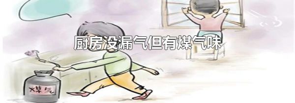 厨房没漏气但有煤气味