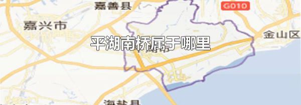 平湖南桥属于哪里