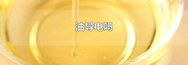 油导电吗
