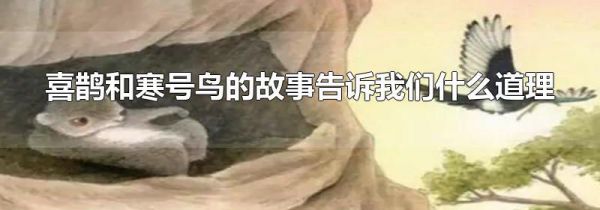 喜鹊和寒号鸟的故事告诉我们什么道理