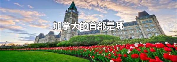 加拿大的首都是哪
