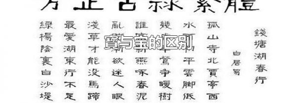 寳与宝的区别