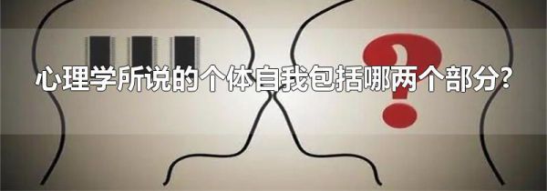 心理学所说的个体自我包括哪两个部分?