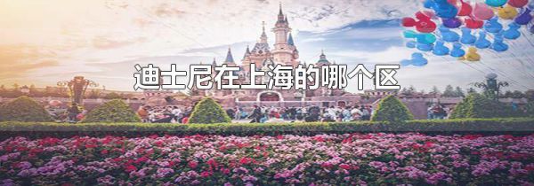迪士尼在上海的哪个区