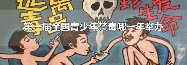 第一届全国青少年禁毒哪一年举办
