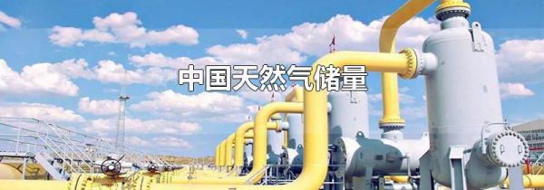 中国天然气储量