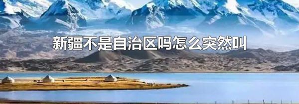 新疆不是自治区吗怎么突然叫