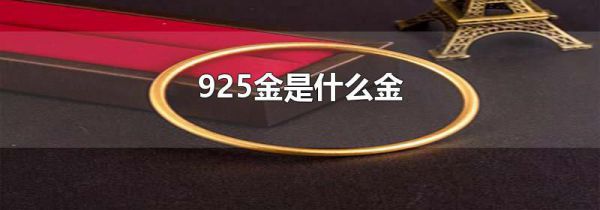 925金是什么金