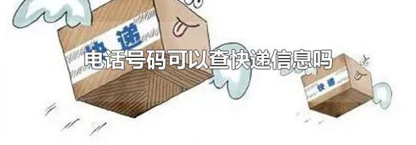 电话号码可以查快递信息吗