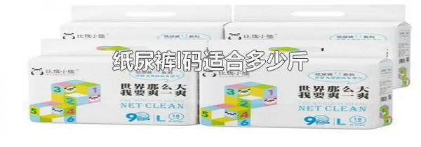 纸尿裤l码适合多少斤