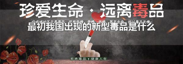 最初我国出现的新型毒品是什么