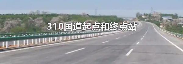 310国道起点和终点站